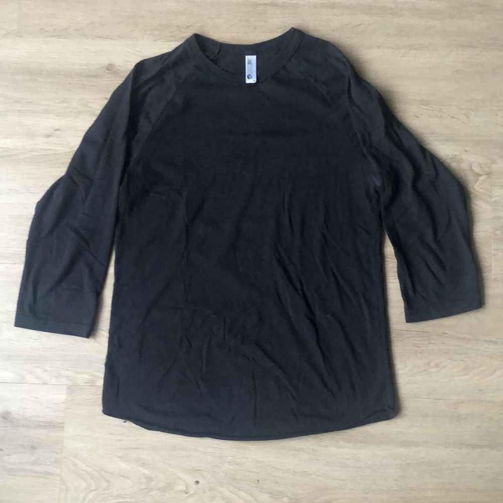 American Apparel Baseball Cut Shirt